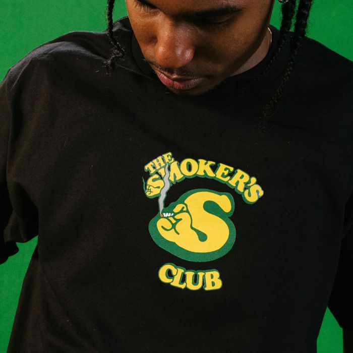 The Smoker's Club Logo T-Shirt - Black By The Smokers Club