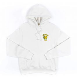 The Smoker's Club Logo Hoodie - White By The Smokers Club